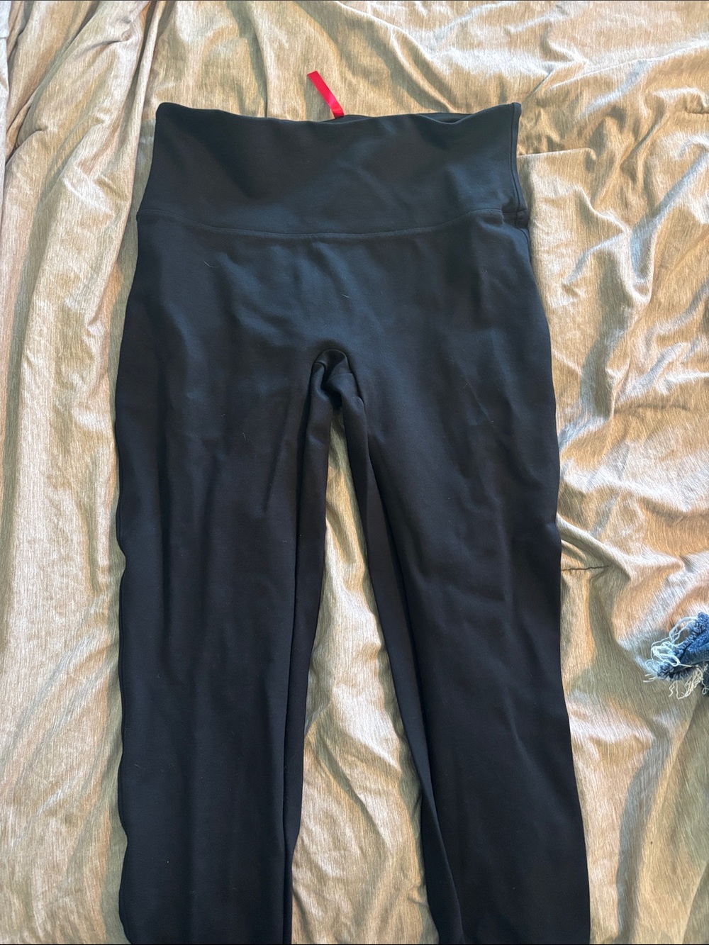 SPANX Black High-Waist Leggings